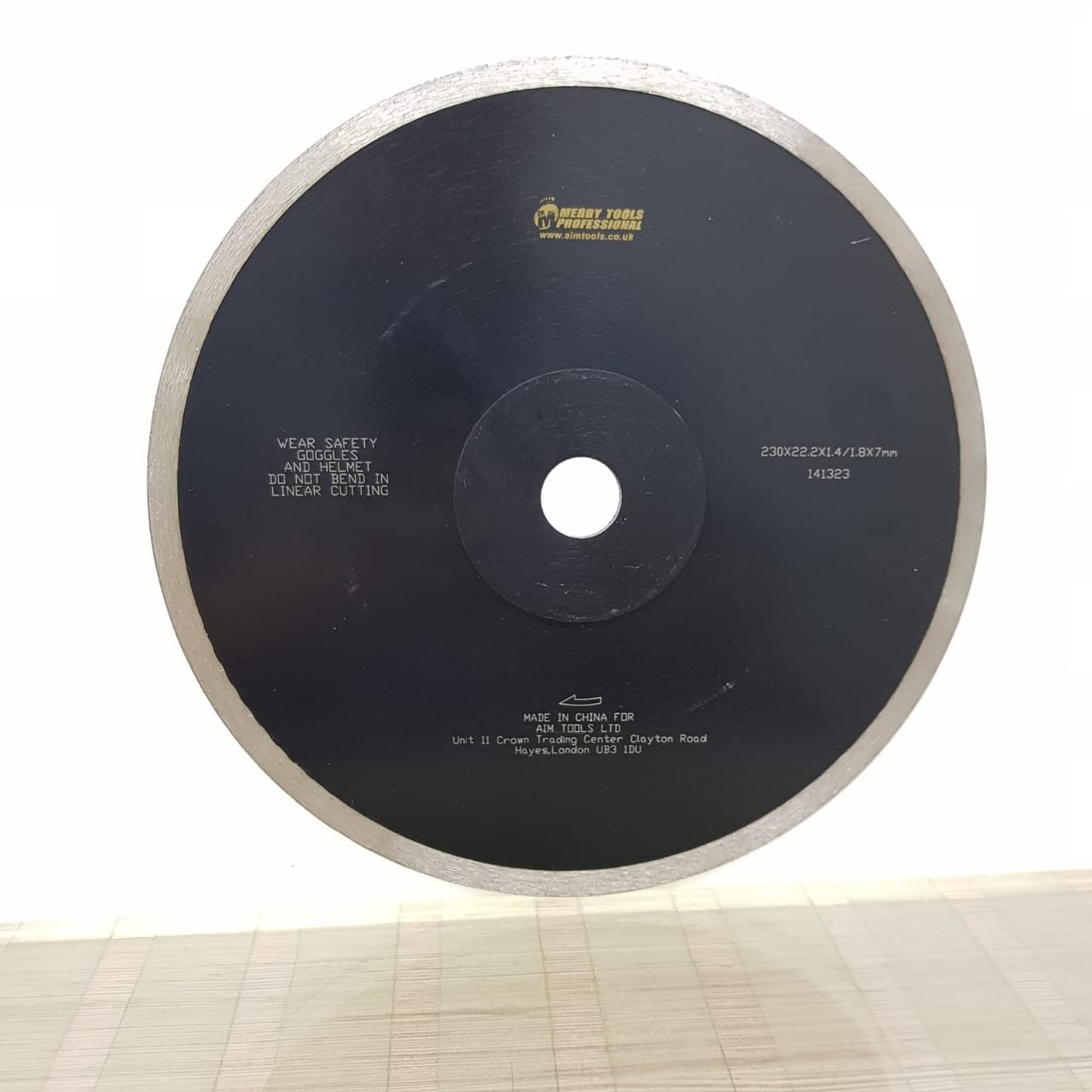 141323 Diamond Continuos 230MM With flange