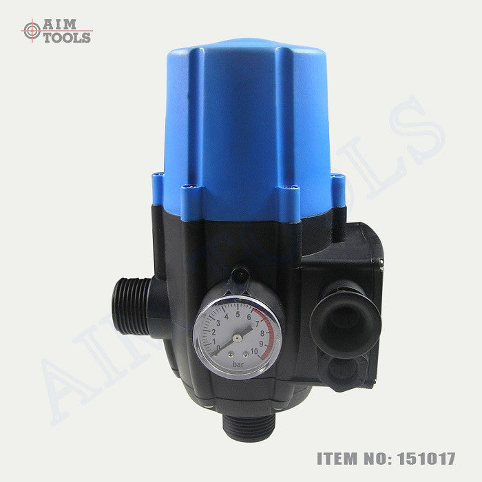 151017 Pressure Control Switch Yellow منظم ضغط للماء مع ساعة