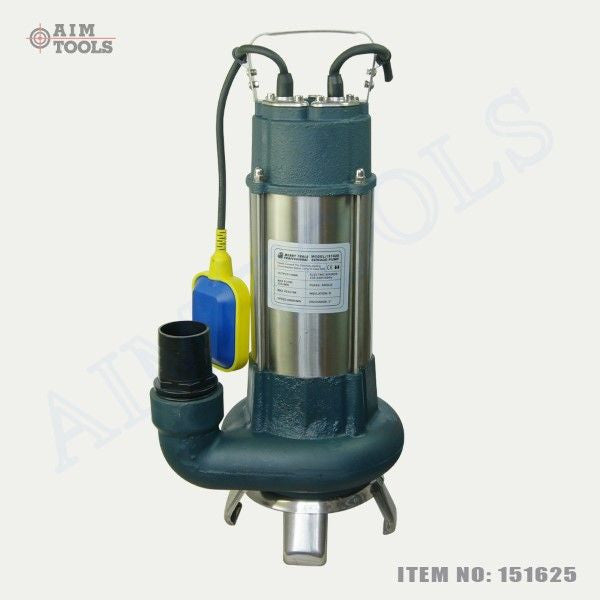 151625 Sewage Water Pumpe 1100W غاطسة مي 1100 واط