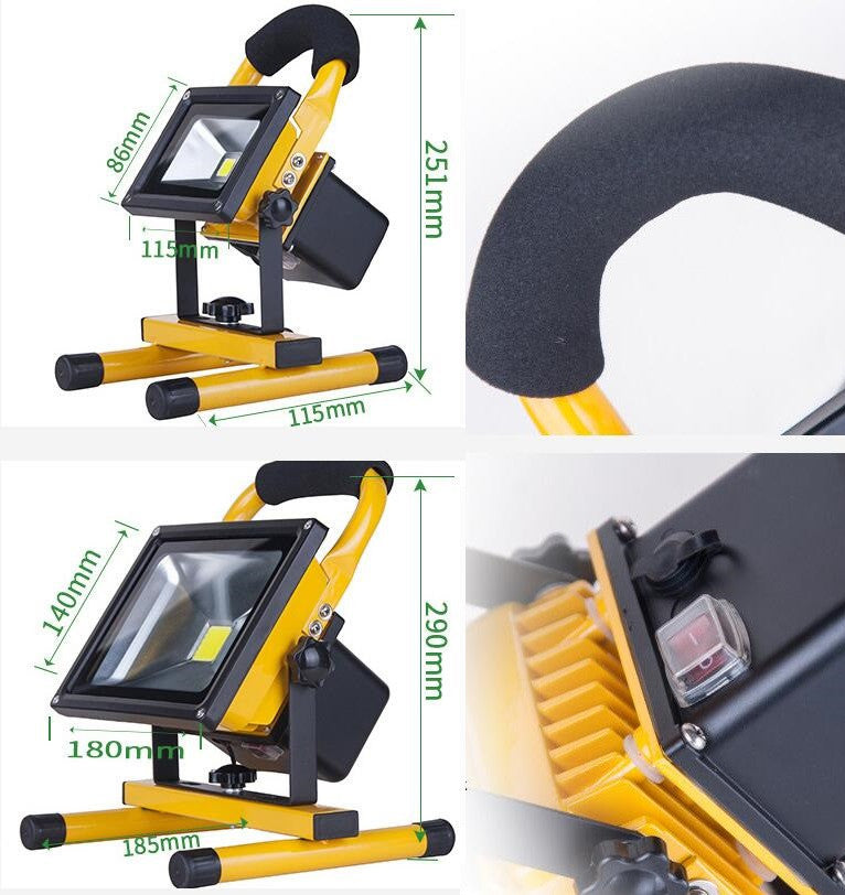 773192 Rechargable Led Light290*185mm 20w بيجكتار ليد