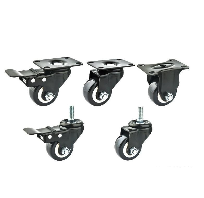 Black Wheel Swivel دولاب عرباية