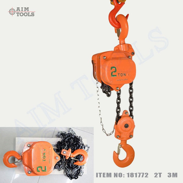18177 Chain Hoist Vital 3M 1 To 5Ton