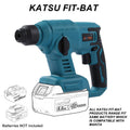 KATSU UNI-FIT Cordless SDS Drill 22mm (No Btry)