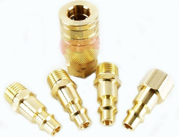 Air Connectors Set  طقم ركور نحاس