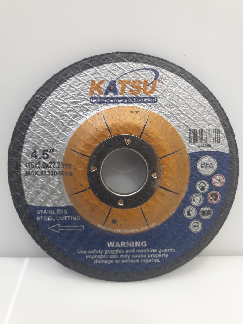 common steel cutting 115*3*22