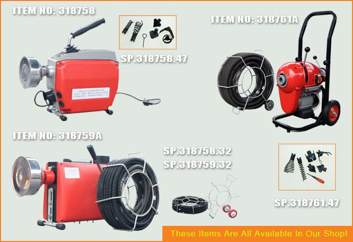 318758 Drain Cleaner Big Rothenberger