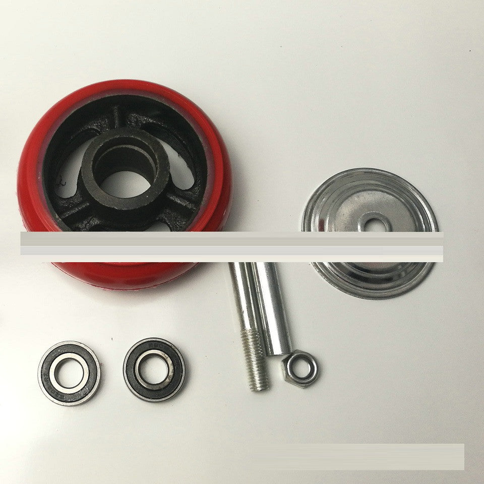 550464 Heavy Duty Wheels with Spring دولاب صناعي مع رصصور