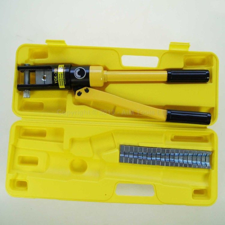 Hydraulic Crimping Tool Set 300 كماشة ضغط كوسات هيدروليك