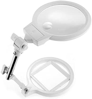 Magnifying Crafts Glass Desk Lamp With With Led Lighting