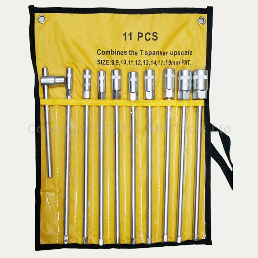 435203 11Pc T Socket Wrench طقم مفتاح T