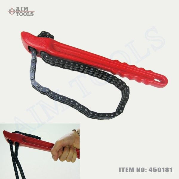 450181 Oil Filter Chain Wrench 12"  مفتاح فلتر زيت