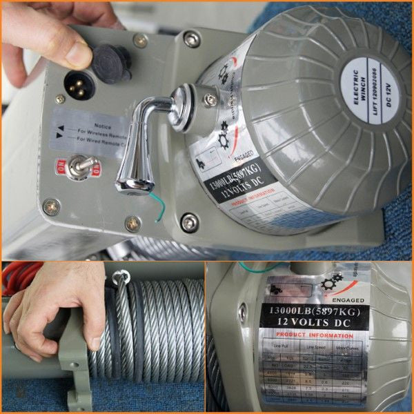 451957 4*4 Car Winch Sic13000 ونش رانج