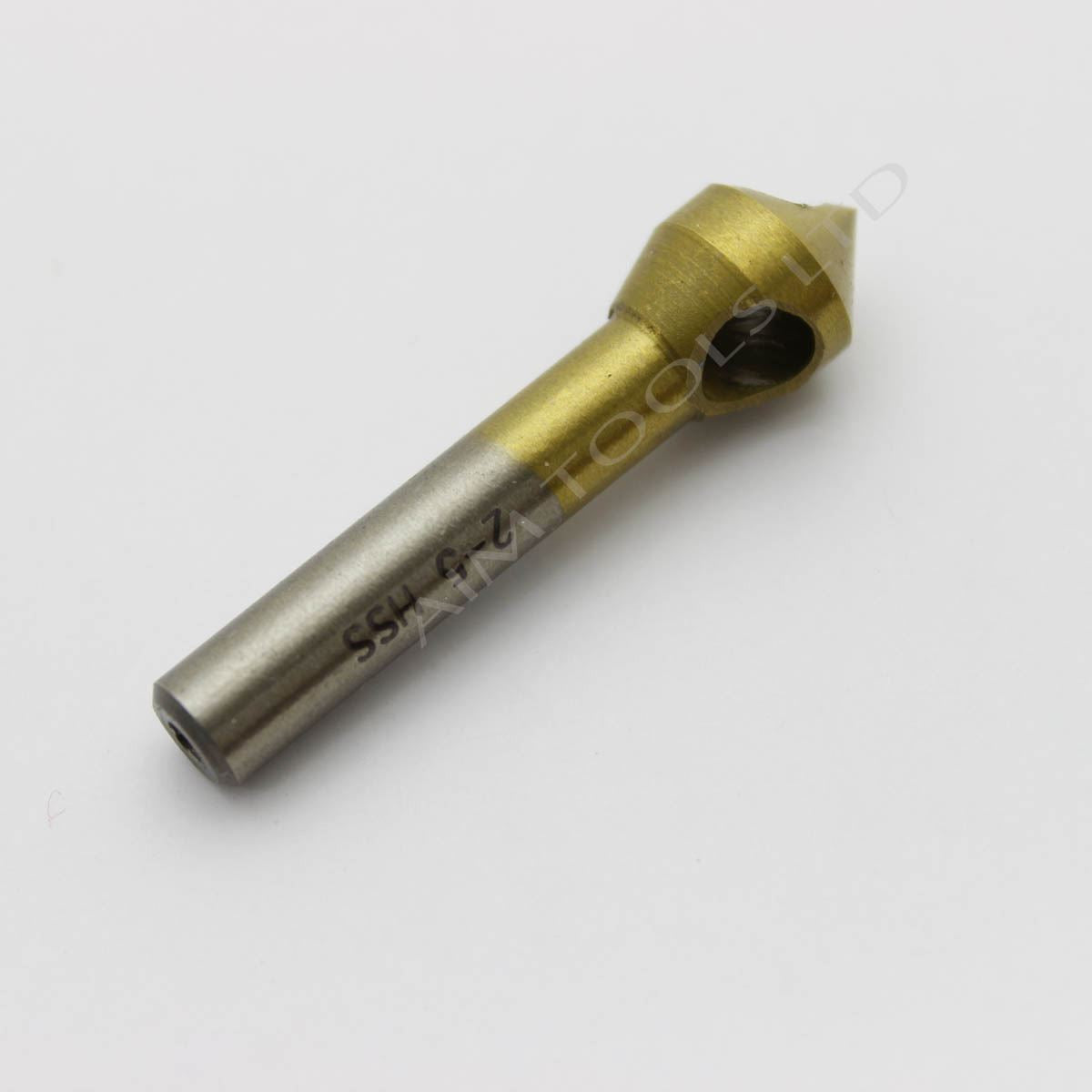 4PC HSS Countersink Drill Bits 2 - 20mm طقم ريش لتخويش الستانليس