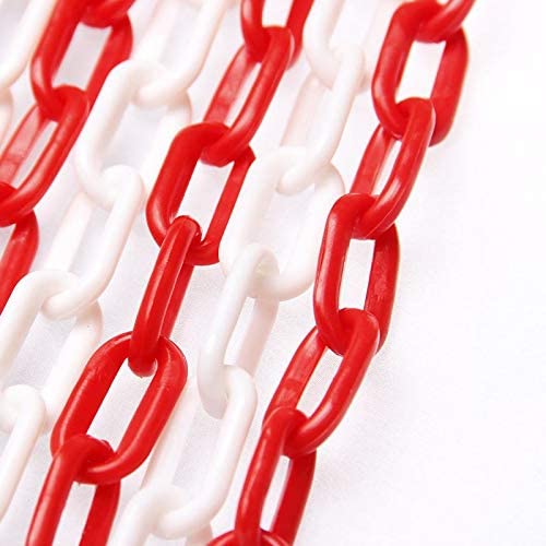 TOPWAY Plastic Chain Barrier 25 Meters 8mm x 25m