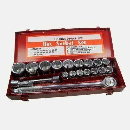 420338 3/4" Socket Set 21Pcs طقم طربوش