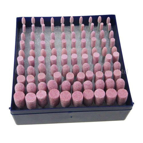 14202302 100PCs Assorted Mini Die Grinder Tool Set 3MM