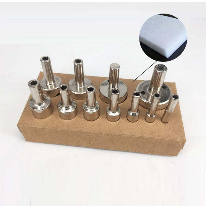 11 PCs Glass Core Bit Set 6 to 30MM
