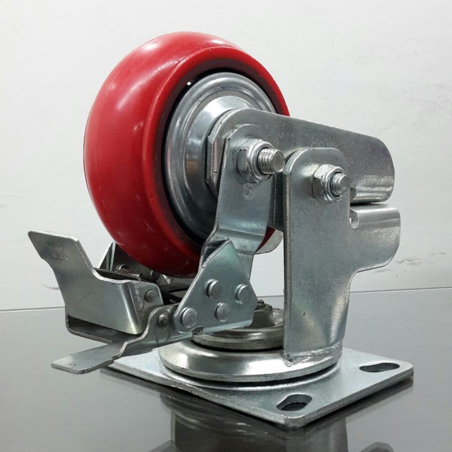 550464 Heavy Duty Wheels with Spring دولاب صناعي مع رصصور