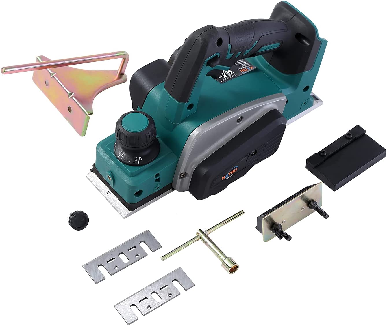 KATSU FIT-BAT Cordless Planer 21V/18V, Electric Hand Planer