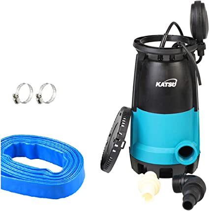 151662 KATSU Garden Submersible Pump 10 Meters Hose 1"