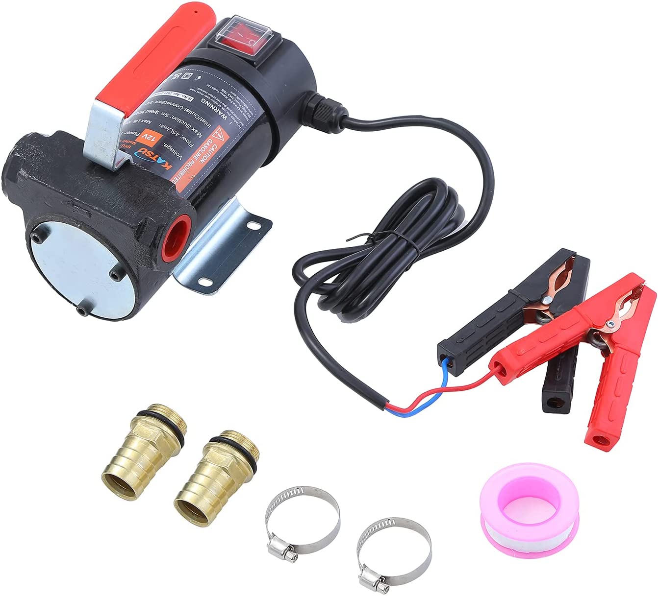 482111 KATSU Diesel Transfer Pump, 175Watt 12V DC Self Priming