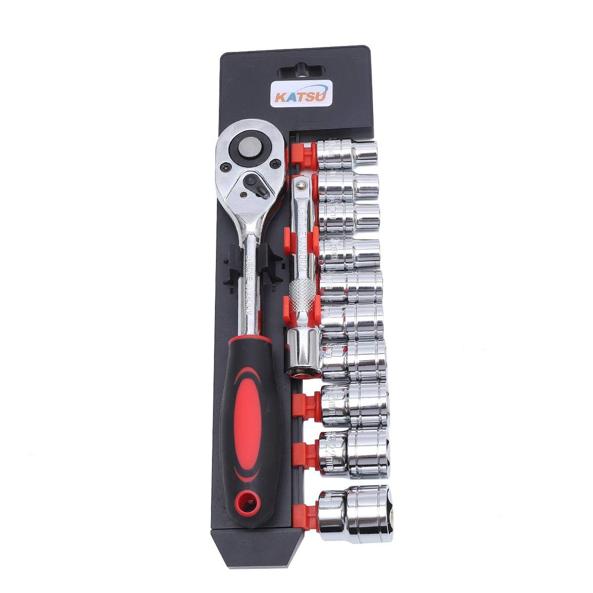 KATSU 12pc 1/2" Metric Socket Set