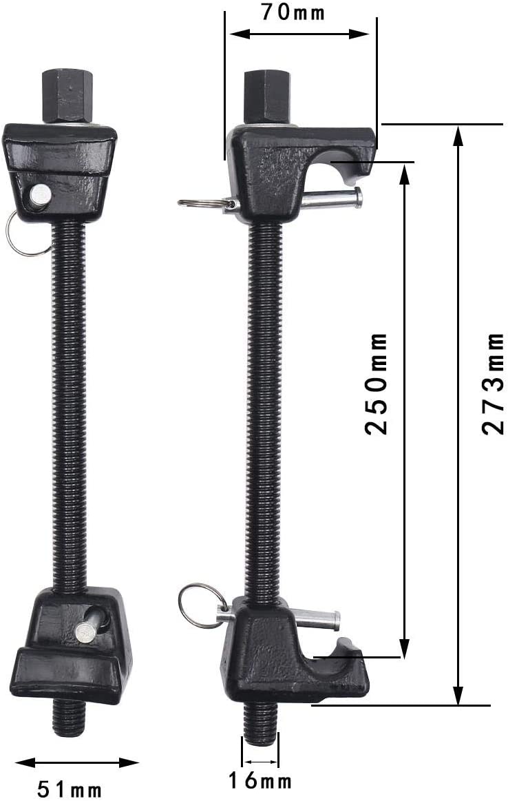 KATSU Coil Spring Compressor with Safety Pins