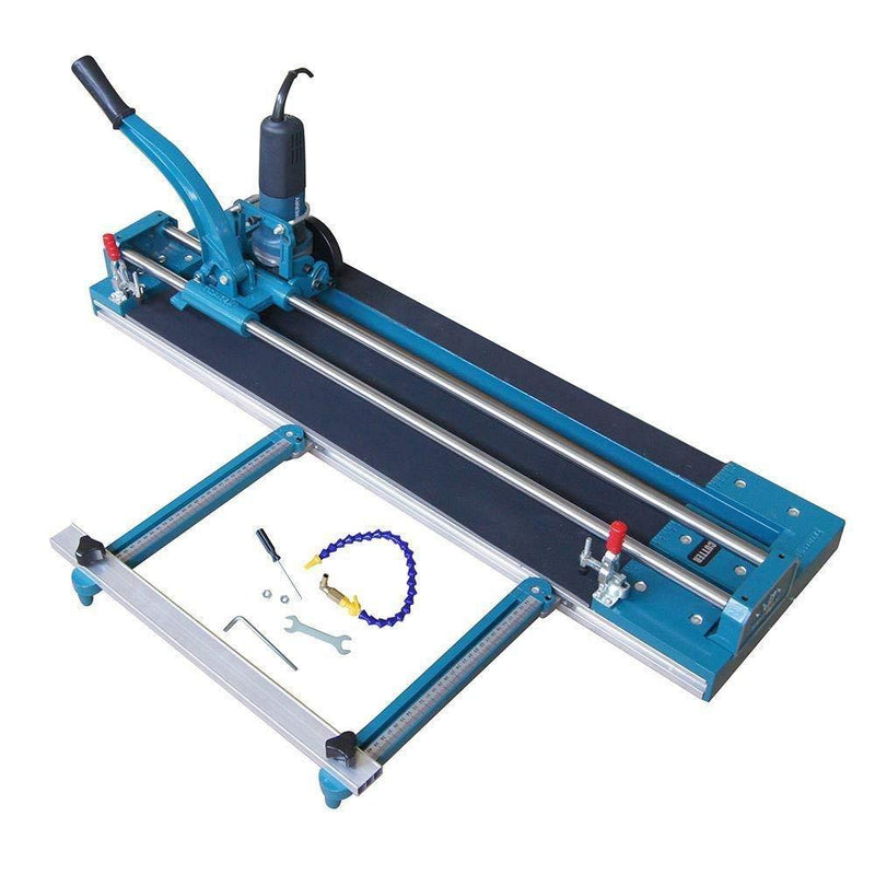 347719 2 in 1 TopWay Manual & Electrical Mitre Tile Cutter 1200MM