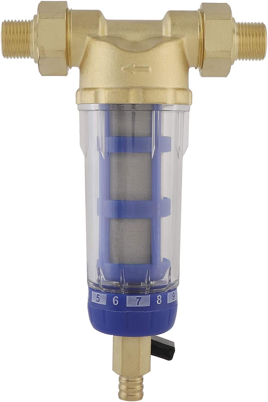 Reusable Prefilter Washable Water Filter Stainless Steel 60Micron
