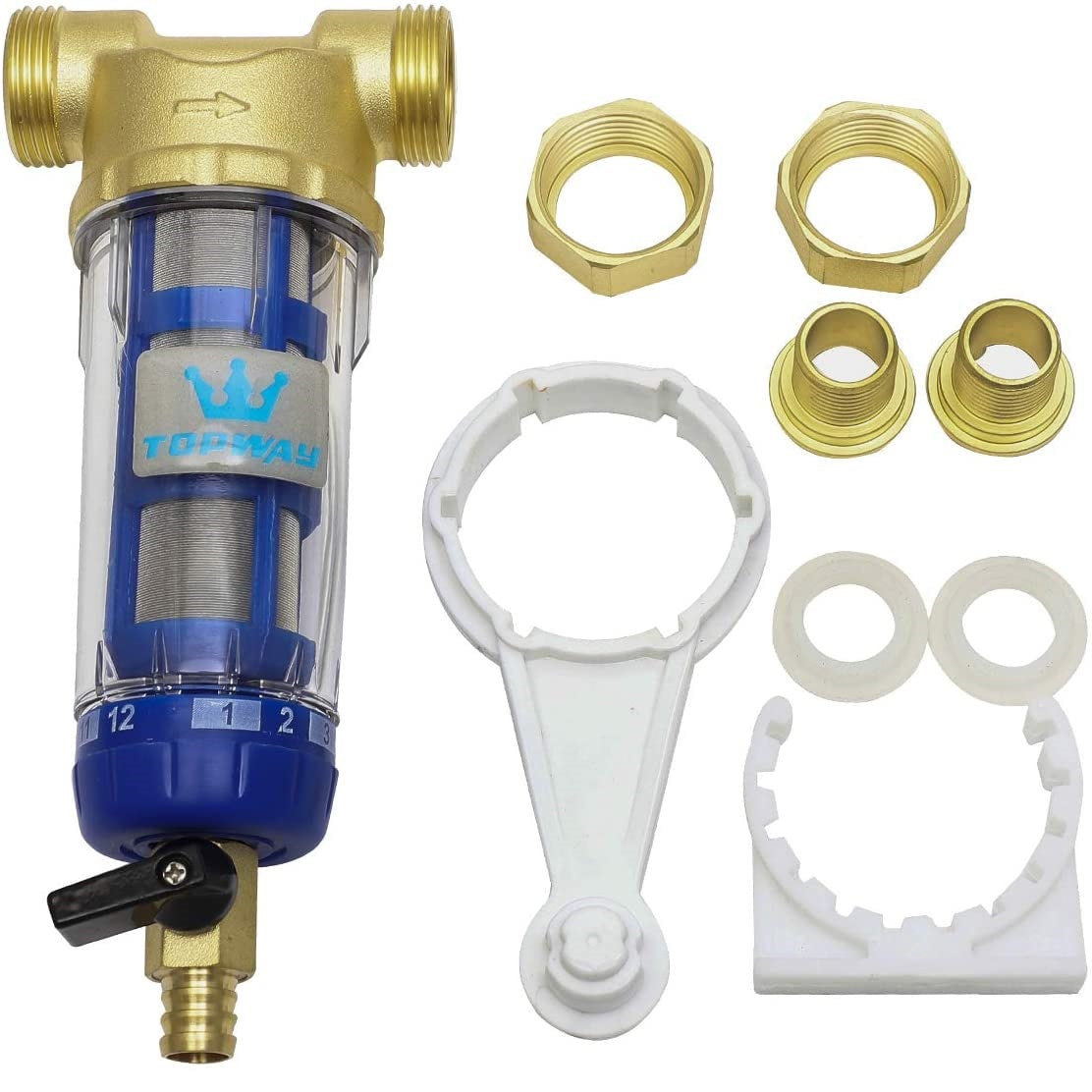 Reusable Prefilter Washable Water Filter Stainless Steel 60Micron