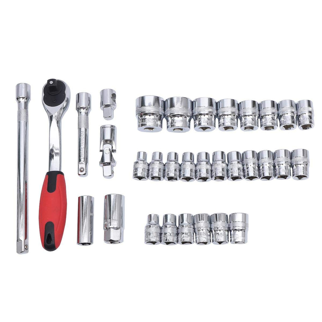 KATSU 32-Piece Socket Set 1/2"
