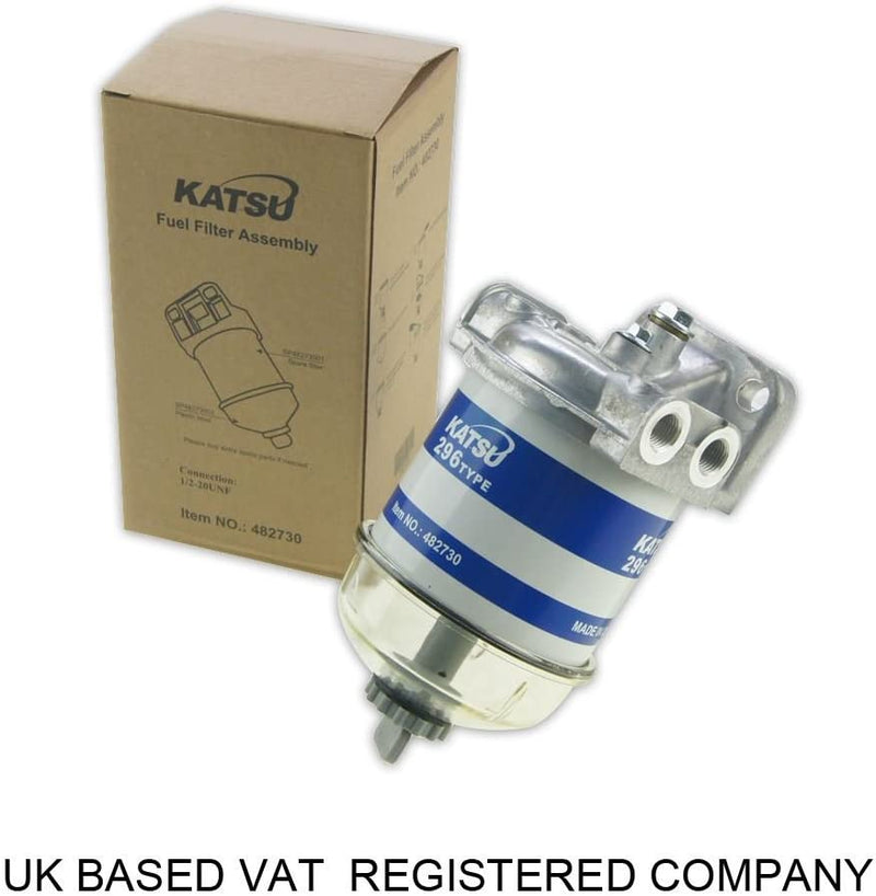 482730 KATSU Diesel Fuel Filter Water Separator Kit Compatible with CAV296