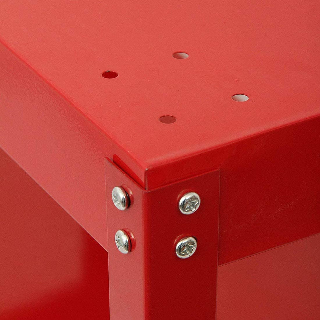 T415020 3 Tier Shelf Tool Cart Storage Wheel Trolley