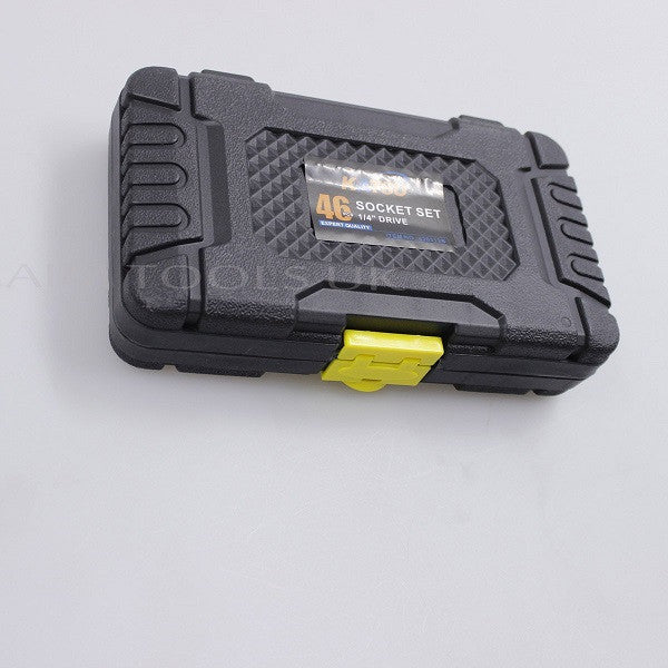 420312B 46PC 1/4" Chrome Vanadium Socket Set  طقم طربوش