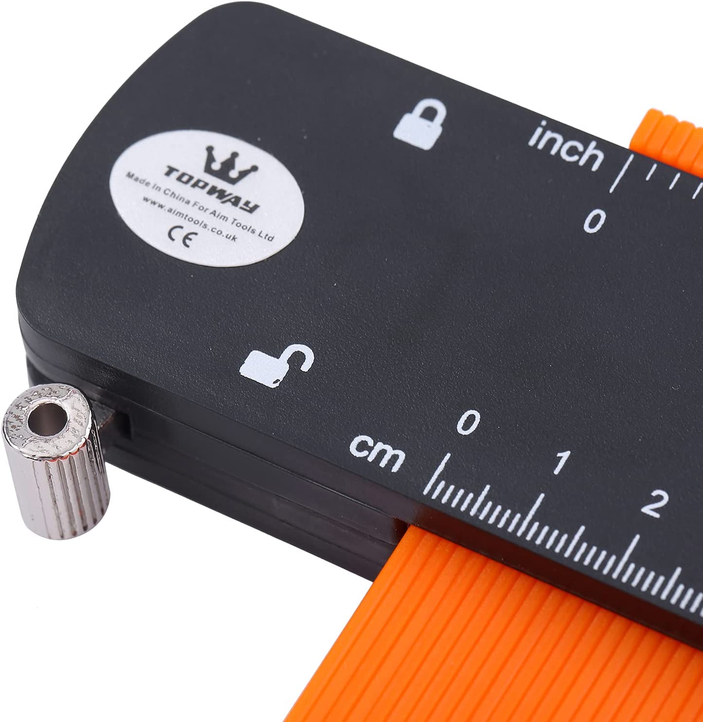 TOPWAY 10 inch Multifunctional Contour Duplication Gauge with Lock