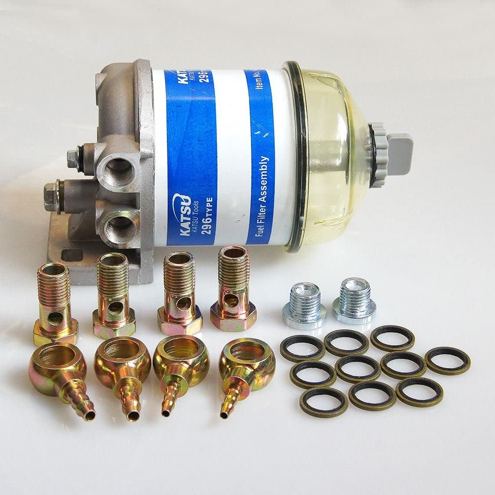 Filtro Carburante Diesel KATSU CAV296 - Separatore Acqua Per Barche, Trattori E Generatori - Foto 2