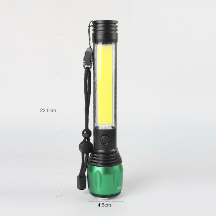 775336 2 In 1 Rechargeable Torch Light