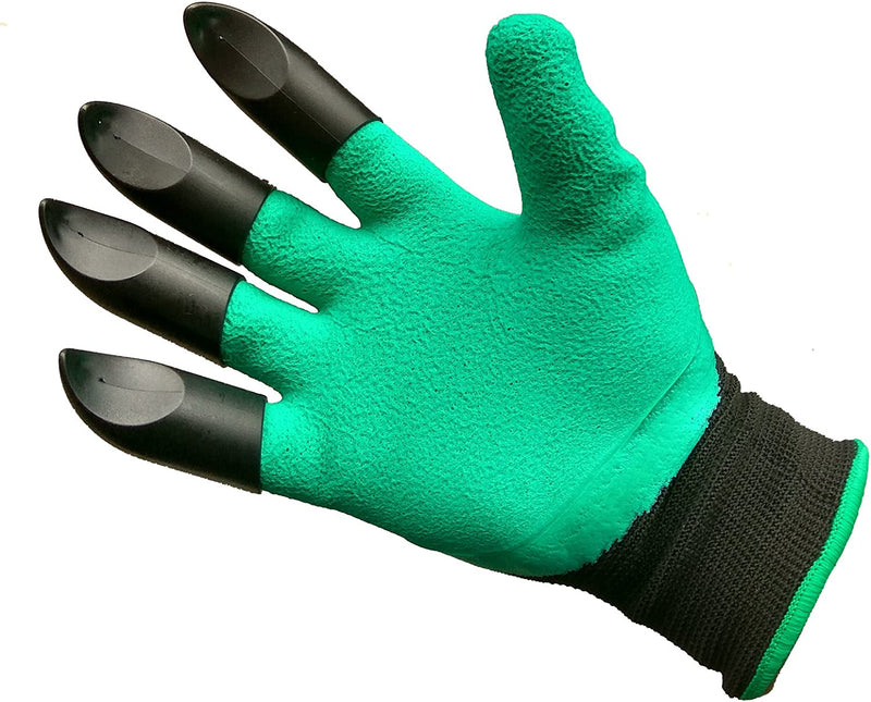 Garden Gloves Plastic Fingers Right Side only