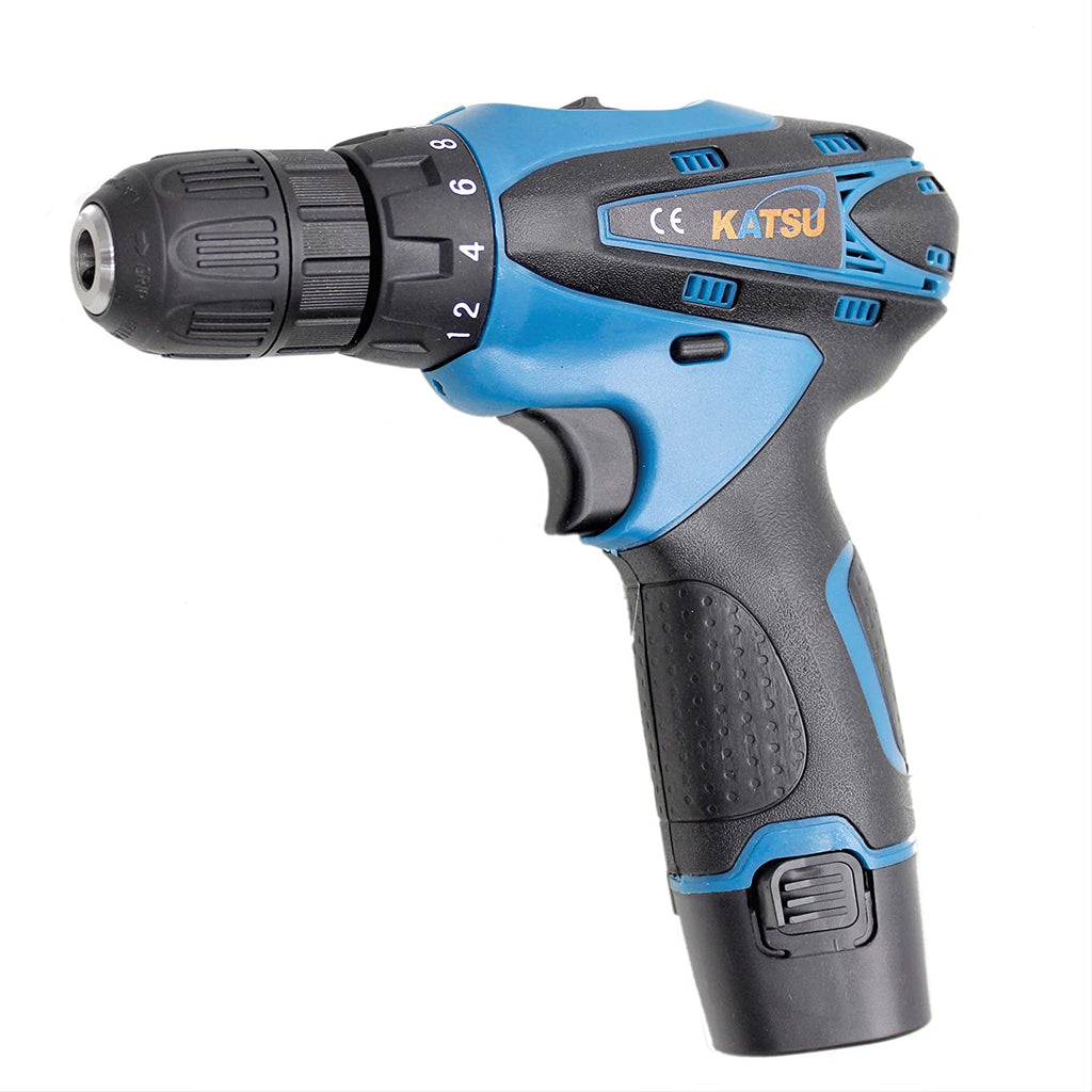 102378 Li-Ion Cordless Drill Katsu 12V مقدح بطارية