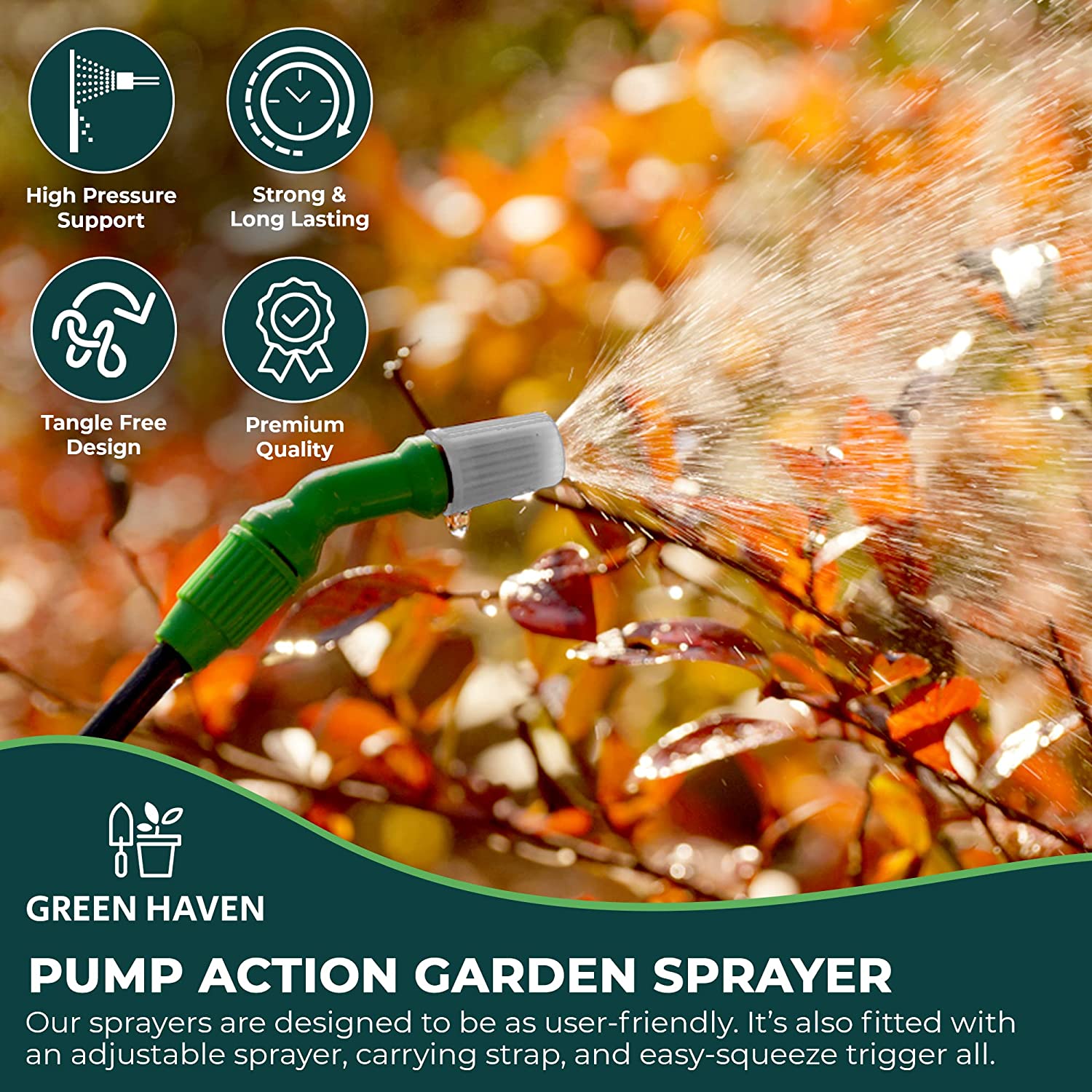T665232 Garden Home Manual Sprayer 8 Liter