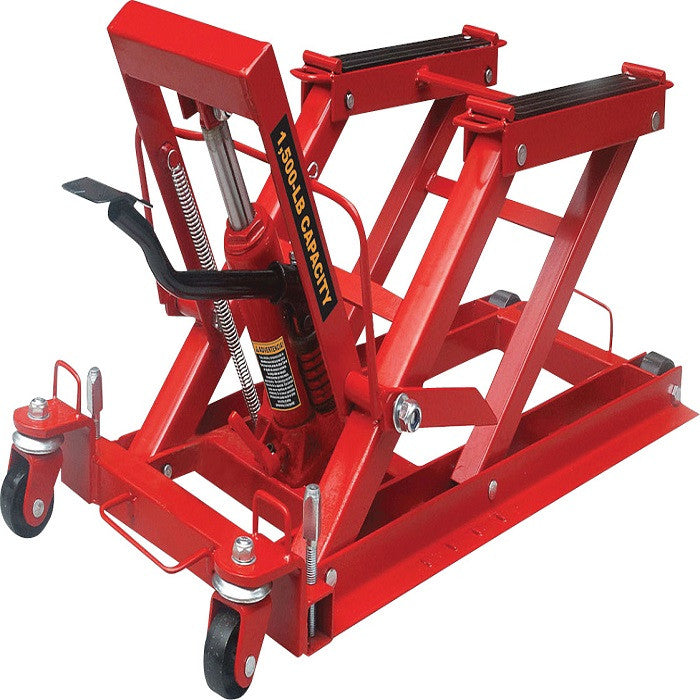 161241 Motorcycle Lift Red
