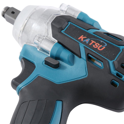 KATSU FIT-BAT 21V Impact Screwdriver Wrench, 400Nm Cordless Impact Brushless Motor Without Battery
