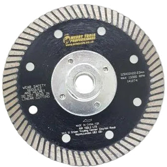 Diamond Disc Turbo 115mm W/F ديسك قص حجر