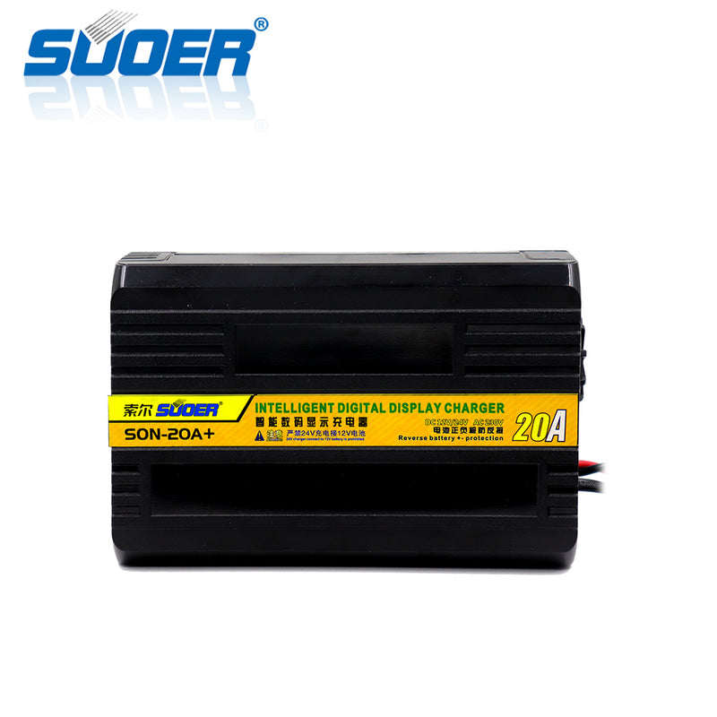 452128 20A 12v-24v Portable Digital Battery Charger