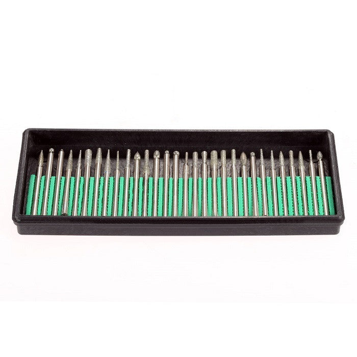 Electro Plated Diamond 30Pcs Set طقم روؤس الماس للحفر 30 قطعة