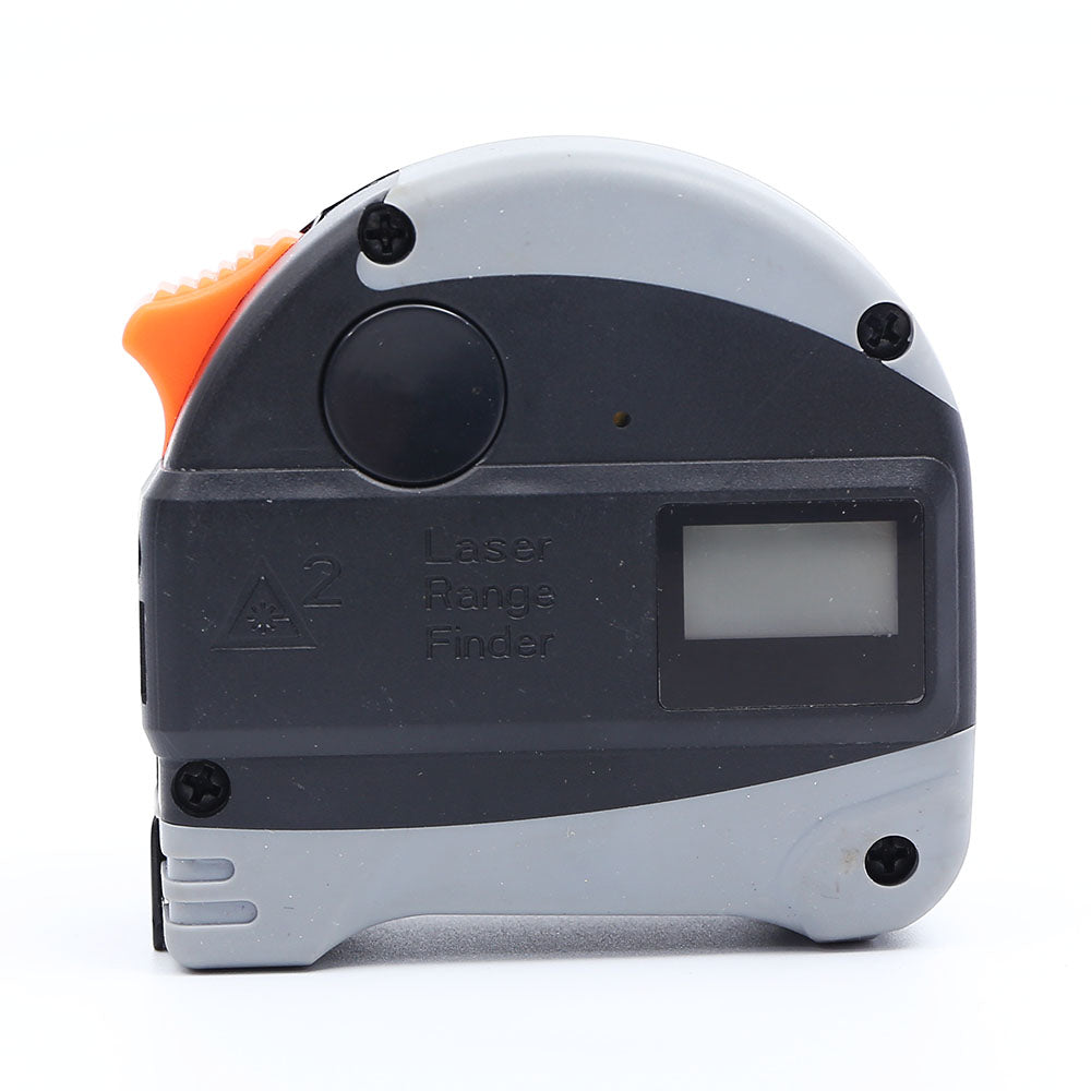 311091 Two In one Laser measuring tape, 5MX30M TOPWAY