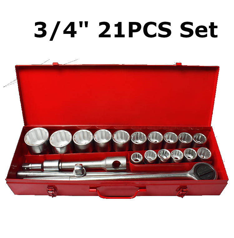 420338 3/4" Socket Set 21Pcs طقم طربوش