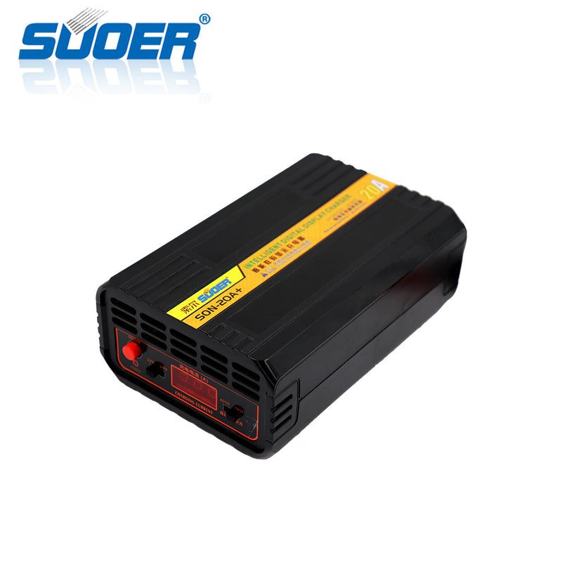 452128 20A 12v-24v Portable Digital Battery Charger