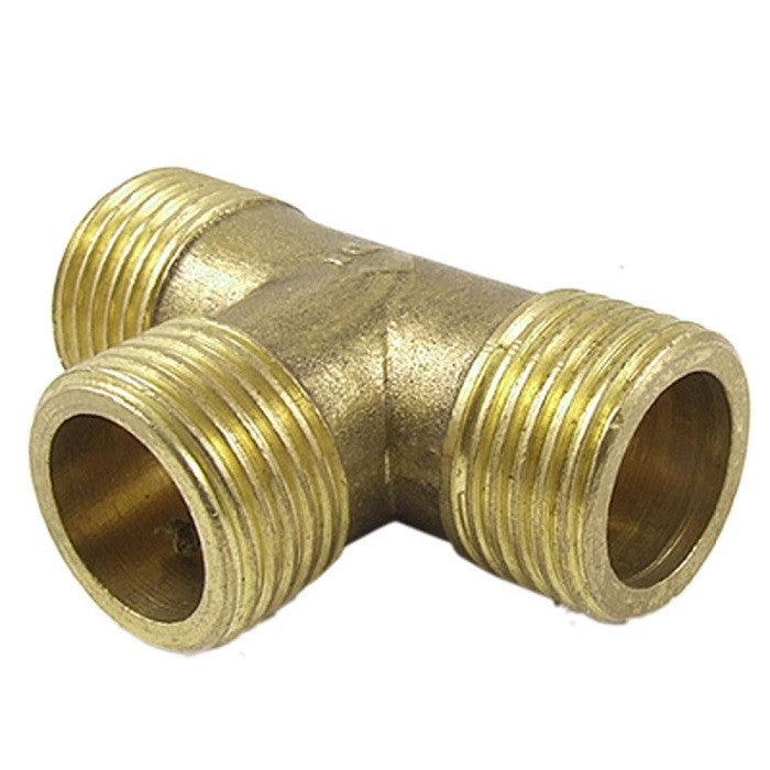 SP230434 Brass "T" Shape Male Threaded Fitting