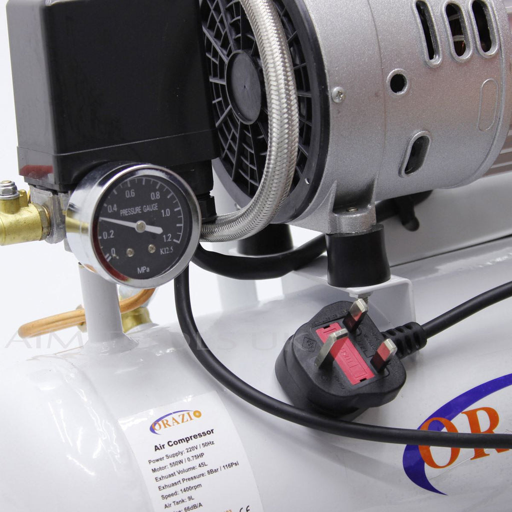 241183 Silent Air Compressor 9L ضاغط هواء صامت 9 ليتر